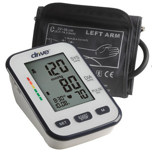 BLOOD PRESSURE UNITS ANEROID SPHYGMOMANOMETERS DIGITAL AUTO INFL DELUXE ARM ADULT (EA) [500-BPD02]