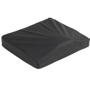 CUSHIONS WHEELCHAIR POMMEL LEG ABDUCTOR FOAM/GEL DUAL CHAMBER NYLON CVR 22IN X 18IN X 3.5IN (EA) [482-FPT-4]