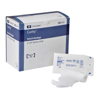 BANDAGES GAUZE ROLLS STRETCH LF ST 3IN X 75IN CONFORM (12/BX 8BX/CS) [150-2232]