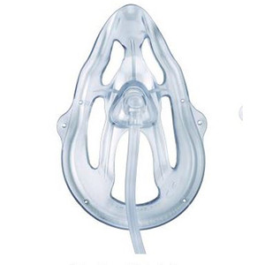 MASKS OXYGEN ADULT OPEN ACCESS W/7FT CLEAR TUBING W/O DEHP LF OXYMASK (25/CS) [122-OM11258ML]