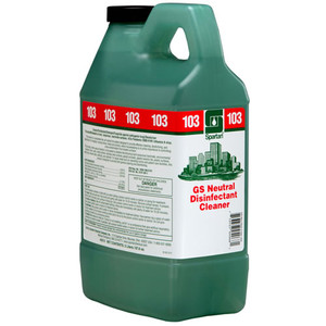 CLEANERS DISINFECTANT HARD SURFACE / FLOOR GERMICIDAL ALCOHOL QUAT 67.63OZ GS NEUTRAL (2L/BTL 4/CS) [560-DC3513-L4]