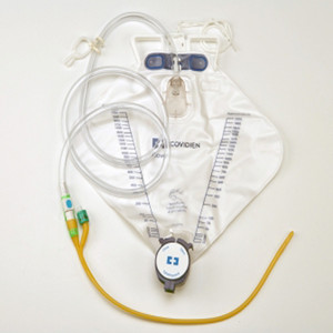 KITS/TRAYS PRECONNECTED FOLEY DISP ST HYDROGEL COATED LATEX 16FR 5CC W/2000ML DRAIN BAG & NEEDLE SAMPLING DOVER (10/CS) [150-6155]