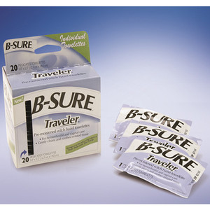 WIPES ASTRINGENT DISP WITCH HAZEL TOWELETTE B-SURE (20/BX 6BX/CS) [757-92501]