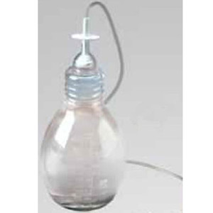 DRAINAGE VACUUM BOTTLE 1000ML W/DRAIN LINE PLEURX (10/CS) [BD50-7210]