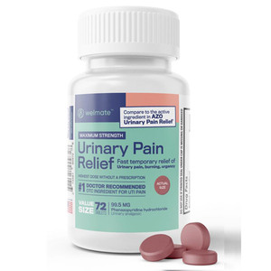 SUPPLEMENTS PHENAZOPYRIDINE 99.5MG TABLETS URICALM MAX MADE USA (72/BX) [PH813]