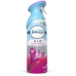 CLEANERS ODOR ELIMINATORS AIR REFRESH AND ENERGIZE ZESTY ORANGE BLOSSOM 8.8OZ SPRAY (6/CS) [PGC96264]