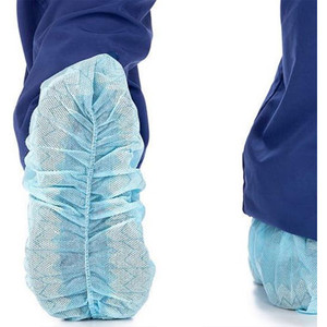 *DISC* COVERS SHOE NON-CONDUCTVE NON-SKID W/SEWN SEAMS ELASTIC OPENING LF XL BLUE (50PR/BG 3BG/CS 300EA/CS) [500-S300-XL]