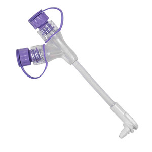ENTERAL G-TUBE EXT SET 60CM ENFIT MIC-KEY (5/BX) [018-0144-24]