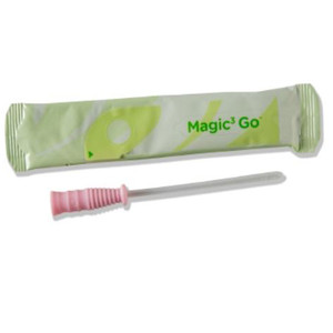 CATHETERS URETHRAL DISP ST INTERMITTENT 100% SILICONE LF STRAIGHT TIP 14FR 6IN MAGIC3 GO (30/CS) [BU51814]