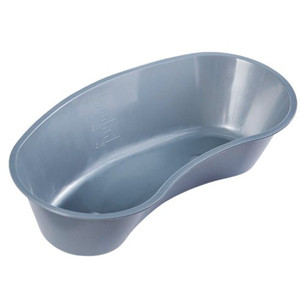 BASINS PLASTIC EMESIS 9IN GRADUATED GREY MADE USA (250/CS) [500-PBE03]