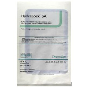 DRESSINGS CONTACT SUPER ABS NON-ADH LF ST 6IN X 10IN HYDRALOCK SA (10/BX) [600-290802]
