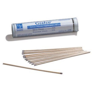 APPLICATORS SILVER NITRATE VIALS (100/BT 12BT/BX) [075-1590]