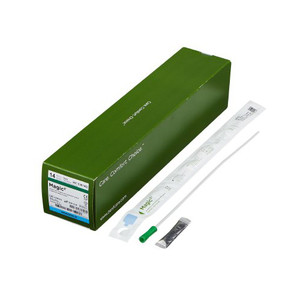 CATHETERS URETHRAL DISP ST INTERMITTENT 100% SILICONE LF COUDE TIP 14FR 16IN W/SURE-GRIP INSERTION SLEEVE MALE MAGIC3 HYDRO (30/CS) [BU53614G]