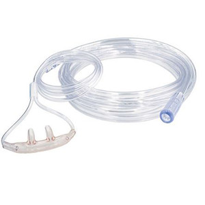 *DISC* CANNULAS OXYGEN NASAL STANDARD TIP ADULT CLEAR LOW FLOW W/O TUBING SUNMED (50/CS) [400-C05N]