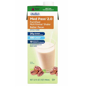 NUTRITIONALS MEDPASS 2.0 BUTTER PECAN 32OZ CARTON HORMEL (12/CS) [HOR46463]