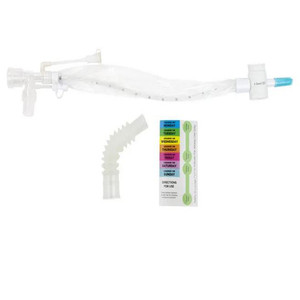 KITS/TRAYS SUCTION TRACH CLOSED SYSTEM DUAL ELBOW 24HR 12FR 12IN (20/CS) [500-21603]