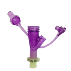 ENTERAL ACCESSORIES Y-PORT ADAPTERS W/PORT FEMALE ENFIT (10/BX) [412-TRN204]