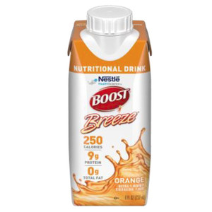 NUTRITIONALS BOOST BREEZE 8OZ CTN ORANGE (24/CS) [160-12801]