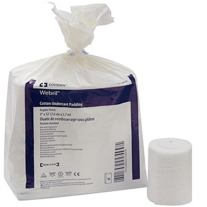 PADDING CAST REGULAR ST 3IN X 4YD 100% COTTON WEBRIL (72/CS) [150-2059]