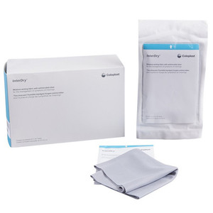 DRESSINGS SKIN FOLDS ANTIMICROBIAL W/SILVER 10IN X 3FT INTERDRY AG TEXTILE (10/CS) [046-7912-EA]