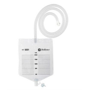 OSTOMY HIGH OUTPUT DRAINABLE POUCH W/TUBING CLEAR HOLDS 68OZ (10/BX) [HOL5551]