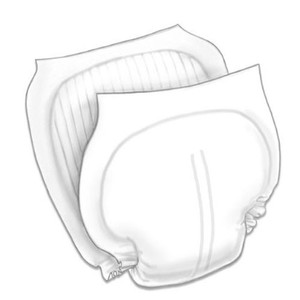 PADS INSERT SHAPED OVERNIGHT ULTRA ABS DISP LF 14IN X 27IN GREEN WINGS (24/PK 2PK/CS) [150-6598B]