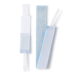 TRACHEOSTOMY TUBE TIES HOLDERS SOFT FOAM COLLAR VELCRO LF 2-PC FITS UP TO 14IN ADULT AIRLIFE (10/BX 10BX/CS) [304-RES240A]