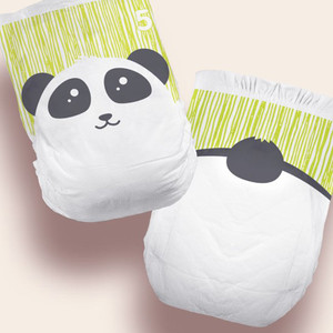 BRIEFS DIAPERS BABY DISP JUMBO UNISEX SIZE 5 FITS UP TO 27+LBS ANIMAL PRINT CUTIES MADE USA (25/PK 8PK/CS) [009-CDB005]