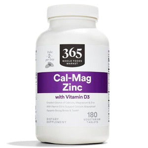 SUPPLEMENTS CALCIUM MAGNESIUM & ZINC W/VITAMIN D3 (180/BTL) [PH357]