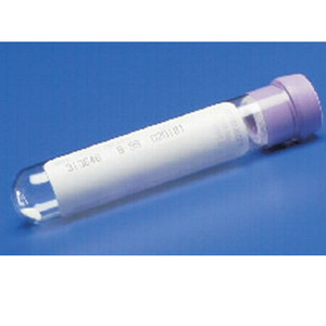 TUBES BLOOD COLLECTION COATED EDTA 3ML STERILE EDTA W/LAVENDER STOPPER MONOJECT (100/PK) [025-22-029321]