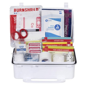 KITS FIRST AID 25 PERSON CLASS A PLASTIC CASE (EA) [047-2209B]