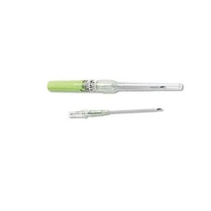 NEEDLES IV CATHETERS SAFETY DISP 18G X 1.25IN GREEN (50/BX 4BX/CS) [500-OX1832]
