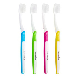 TOOTHBRUSH ADULT NYLON BRISTLES 36-TUFT IND WRAPPED (144/BX 10BX/CS) [100-TB36]