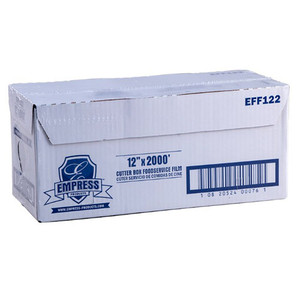 WRAPS PLASTIC CLING FILM ROLL DISP 12IN X 2000FT CUTTER BOX (EA) [500-PC122000]