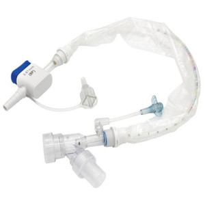 KITS/TRAYS SUCTION TRACH CLOSED SYSTEM 10FR SUNSET (EA) [781-VENCSS10-203]