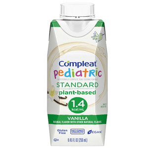 NUTRITIONALS COMPLEAT F/CHILD 1.4 VAN 8.45OZ PLANT BASED (24/CS) [160-43900103563]