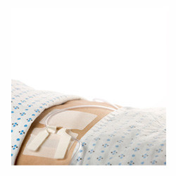 HOLDERS TUBE MULTI-PURPOSE 3IN WRAP DUAL TAB SILK TAPE 3IN X 3IN (50/BX 8BX/CS) [MCJ54454]