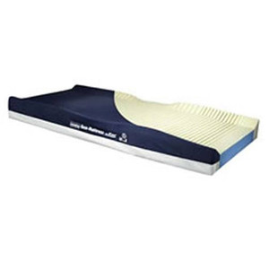 MATTRESS FOAM PRESSURE REDISTRIBUTION RAISED RAILS WTRPRF FIREB 5YR WTY 75INL X 35INW X 6INH 400LB CAP (EA) [172-W7535-29]