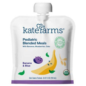 NUTRITIONALS PEDIATRIC BLENDED MEALS BANANA BLUEBERRIES OATS 8.45OZ MADE USA (12/CS) [808-2030775]