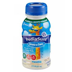 NUTRITIONALS PEDIASURE F/CHILD 8OZ BTL VAN (24/CS) [154-67533]