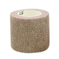 BANDAGES COMPRESSION WRAP ELASTIC COHESIVE SELF-ADH LATEX NS 2IN X 5YD TAN COMPARE TO COBAN (36/CS) [500-6453-2]