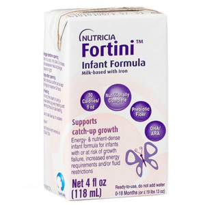 NUTRITIONALS FORTINI INFANT ENTERAL FORMULA 4OZ LIQUID CALORIES UNFLV (30/CS) [273-161212]