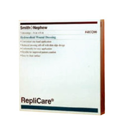 DRESSINGS HYDROCOLLOID LF ST 4IN X 4IN REPLICARE (5/BX 8BX/CS) [SN483100]