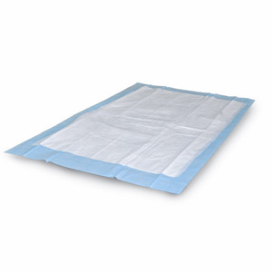 UNDERPADS DISP CHUX 23IN X 36IN MOD ABS LF BLUE COMPLIANCE (25/PK 6PK/CS) [600-U2336-VP]