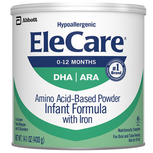 NUTRITIONALS ELECARE F/INFANT 14.1OZ PWD UNFLV (6/CS) [154-55251]