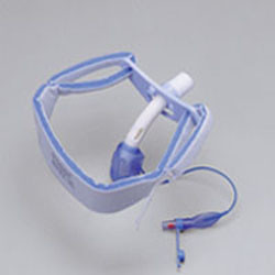 TRACHEOSTOMY TUBE TIES HOLDERS SOFT FOAM COLLAR VELCRO LF 1-PC 13-24IN LG POSEY (12/BX) [141-8197L]