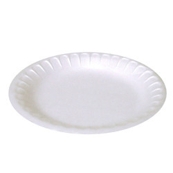 PLATES FOAM 9IN NON-LAMINATED DISP (500/CS) [500-PL9F]