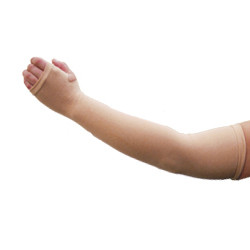*DISC - USE 500-GSARM-L* GERI SLEEVES ARM W/THUMB HOLE BEIGE UNIVERSAL (12PR/CS) [600-GSARM-B]