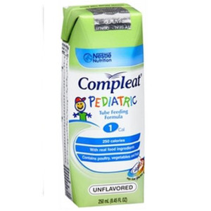 NUTRITIONALS COMPLEAT F/CHILD 8OZ CTN UNFLV (24/CS) [159-14240-EA]