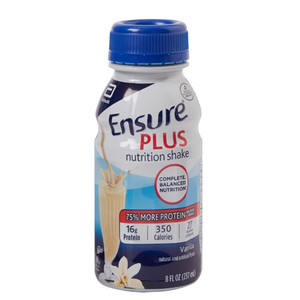 NUTRITIONALS ENSURE PLUS 8OZ BTL VAN (6/PK 4PK/CS) [154-57263]